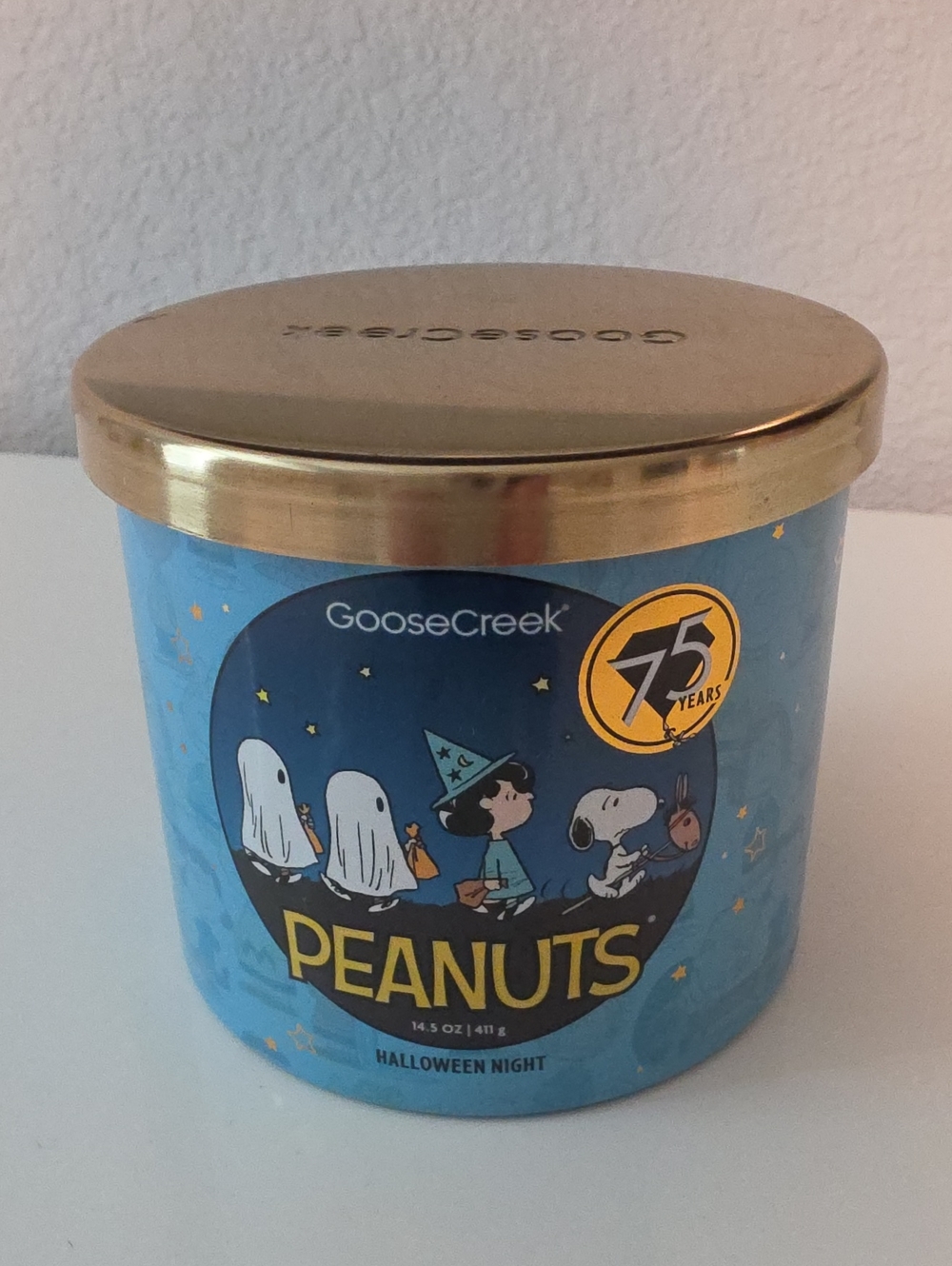Goose Creek Peanuts Halloween Night 3-Wick Candle